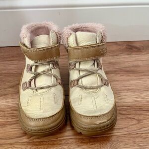 Carter's Tan and Cream Toddler Boots